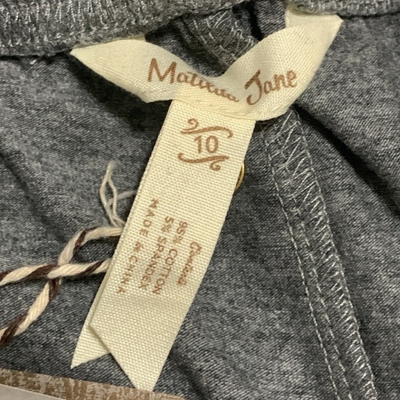 Girls Matilda Jane Gray Ruffle Pants Size 10 NEW WITH TAGS - Picture 7 of 7